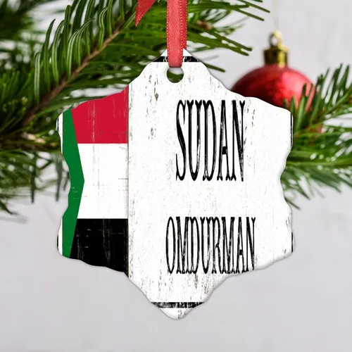 Miniatura 8 de Adornos de Navidad de Estambul 2023, bandera de pavo, decoraciones de Navidad para árbol, país, ciudad, recuerdo, fiesta, vacaciones, decoraciones