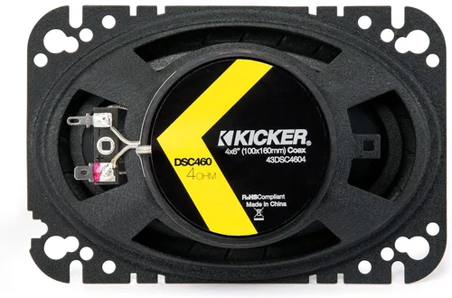 Miniatura 2 de Kicker 43DSC4604 par de bocinas de 2 vías, 4 x 6 pulgadas