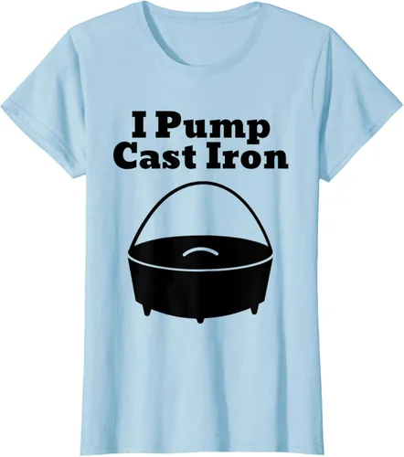 Miniatura 19 de I Pump - Camiseta de hierro fundido para cocinar al horno holandés