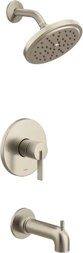 Miniatura 8 de Moen UT2263EPBG CIA Collection M-CORE 2-Series Eco Performance - Kit de molduras para bañera y ducha con 1 mango, requiere válvula, oro cepillado