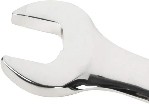 Miniatura 4 de URREA Llave de cabeza flexible de 12 puntos, llave combinada de cabeza flexible de 0.551 in con extremo de caja de trinquete y extremo abierto fijo