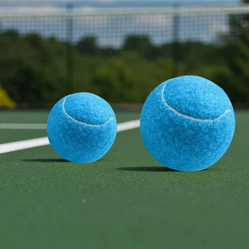 Miniatura 7 de URBEST Pelota de tenis, 12 paquetes de pelotas de tenis de entrenamiento, pelotas de práctica para jugadores novatos, pelotas de juego para perros