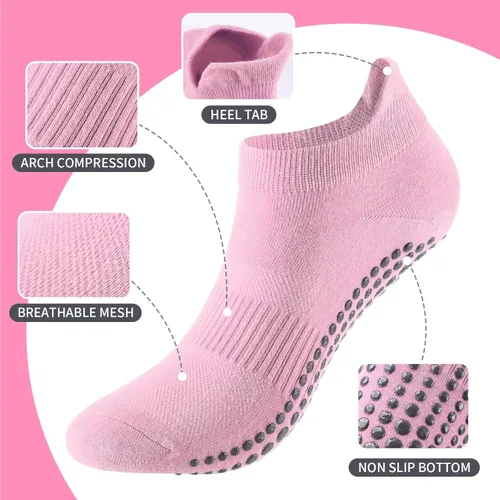 Miniatura 4 de Conjunto de bolsa de yoga Halloscume para mujeres que incluye bolsa tote para esterilla de yoga, banda de resistencia Booty, calcetines deportivos