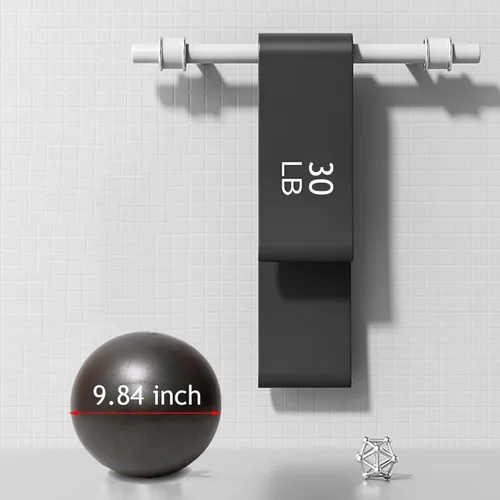 Miniatura 2 de Juego de Pilates – Equipo de Pilates para el hogar para mujer, kit con Círculo Mágico Anillo de Pilates y juego de pelotas, bandas de resistencia &