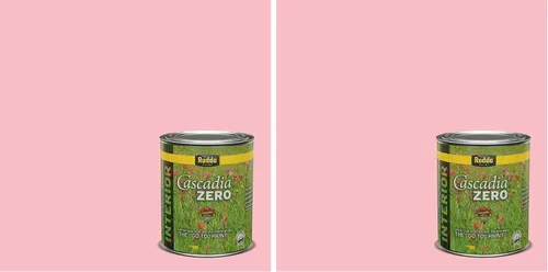 Miniatura 151 de Rodda Paint CASCADIA ZERO - Pintura satinada e imprimación para interiores en uno, 1 galón, Lady Flower Flor de señora
