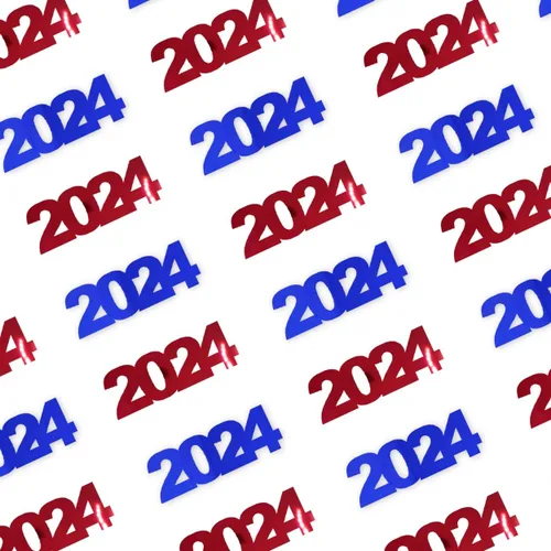 Miniatura 22 de Confetti Year 2024 Negro, Azul Royal Combo - 2 bolsas de media onza (1 oz)