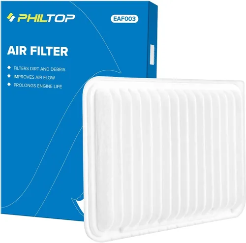 Miniatura 10 de PHILTOP Filtro de aire de motor CA10013 de repuesto para Honda Odyssey 2005-2010, Pilot 2009-2015, Acura MDX 2007-2009 - Motor V6, panel rígido