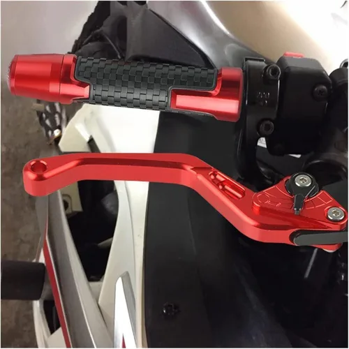 Miniatura 4 de Embrague Accesorios de motocicleta CNC Palanca de embrague de freno Manillar Manillar Agarres extremos para FZ8 FZ-8 2010-2018 2017 2016 2015 2014