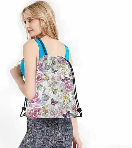 Miniatura 4 de Beabes Skulls - Mochila con cordón, Multi-a117.
