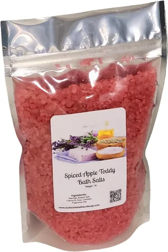 Miniatura 31 de Sales de baño Bolsa de 1 libra (16 oz.) Elige tu aroma Sal de Epsom Sal marina Baño Cuidado del cuerpo Belleza Relajación Spa
