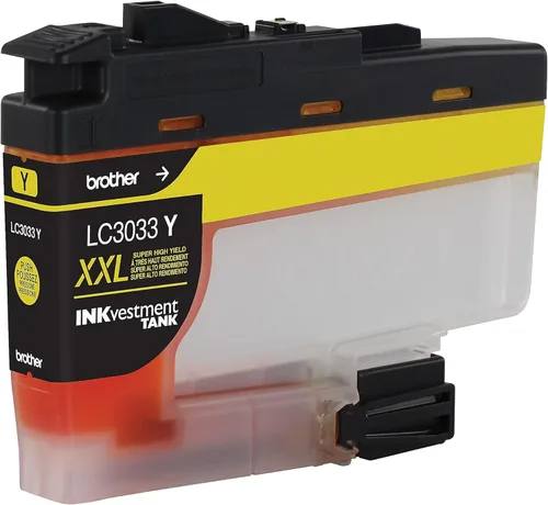 Miniatura 3 de Brother LC3033Y original cartucho de tinta amarillo de alto rendimiento para tanque de tinta, rendimiento de página de hasta 1500 páginas, LC3033