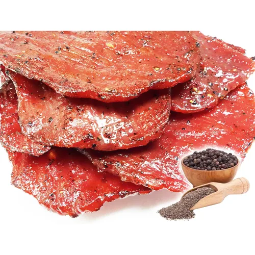 Miniatura 8 de Paquete variado #5 Singapore Beef Jerky, a la parrilla al fuego, enviado el mismo día (12 onzas en total) – incluye carne de res sabor original