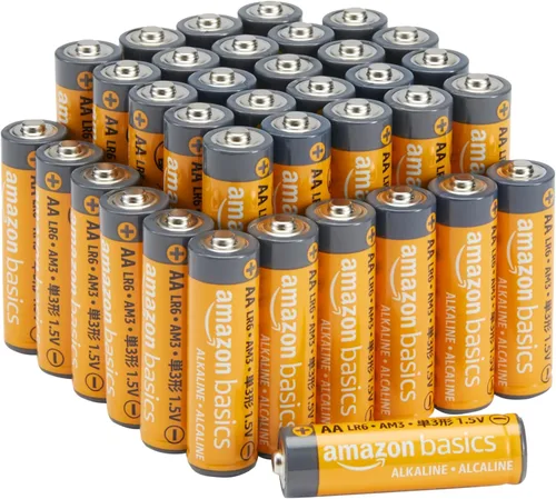 Miniatura 7 de Amazon Basics - Paquete de 8 pilas alcalinas AA de alto rendimiento, 1.5 voltios, vida útil de 10 años