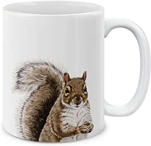 Miniatura 14 de MUGBREW Raccoon Hands Out (1) Taza de café de cerámica, 11 onzas Mapache Manos Fuera (1)
