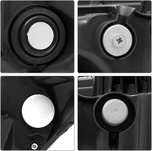 Miniatura 6 de para Ensamble de Faro para Honda Civic 4P Puertas Sedán 2012 2013 2014 2015, compatible con Honda Civic 2P Puertas Coupé 2012-2013, Lente Carcasa