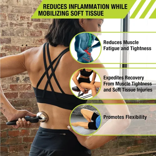Miniatura 3 de Pro-Tec Athletics Rollers, RM Extreme, RM Extreme Mini Roller, Cryosteel Ice Roller, Portable Roller, Deep Tissue Massage, Muscle Relief, Hamstring