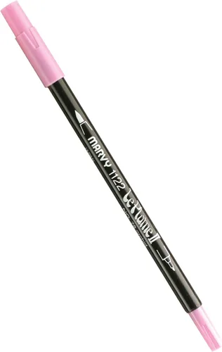 Miniatura 60 de Uchida 1122-C-3 Marvy Extra Fine Tip Le Plume II Rotulador de doble punta, azul