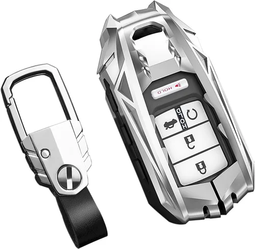 Miniatura 39 de Funda para llavero Nissan con llavero, elegante y duradera funda de protección de aleación de zinc compatible con Altima Maxima Rogue Armada