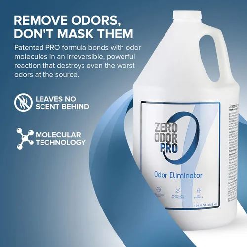Miniatura 2 de Zero Odor Pro - Eliminador de olores y neutralizador de fuerza comercial, ambientador, desodorante de habitación, espray de gatillo eliminador