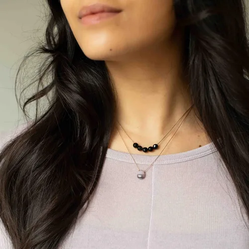 Miniatura 3 de SoulKu Collar hecho a mano, joyería de empoderamiento con cristal curativo, joyería inspiradora para mujeres, regalos para mamá y hermana, extensor