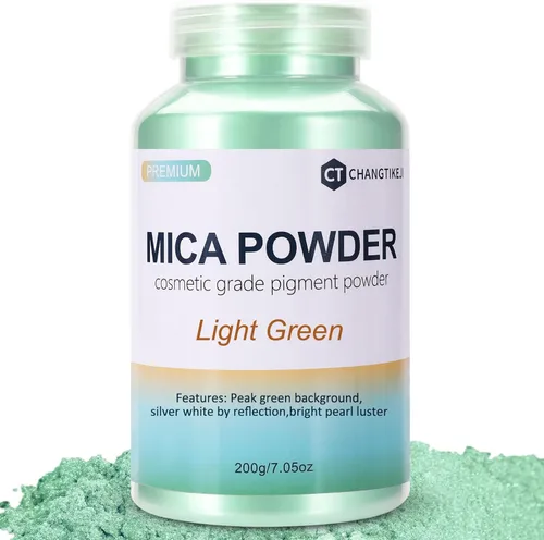 Miniatura 7 de CHANGTIKEJI Polvo de mica – 81 colores – 0.35 oz/botella de pigmento natural en polvo para resina epoxi, fabricación de jabón, fabricación de velas