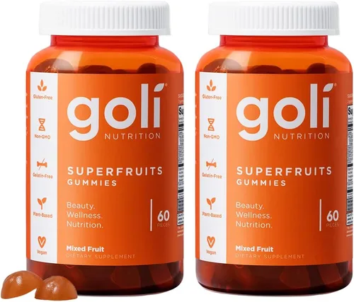 Miniatura 11 de Goli Nutrition - Gomita vitamínica SuperfRUITS de 60 quilates, con ingredientes potenciadores del colágeno. Radiar. Rejuvenecer. Refresca