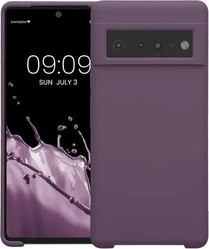Miniatura 556 de kwmobile Funda Compatible con Google Pixel 6 Pro - Funda de teléfono de silicona TPU con acabado suave - Azul Arrecife