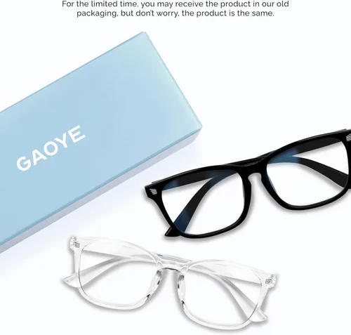Miniatura 9 de livho Gafas de alta tecnología con luz azul – Lentes avanzados de bloqueo de luz azul para computadora – Fatiga de pantalla y protección UV *B9