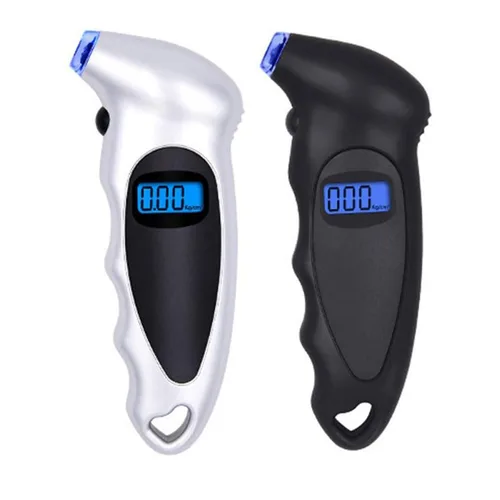 ANKIA - Medidor digital de presión de neumáticos de 150 PSI con LCD retroiluminado y agarre antideslizante para automóvil, camión, SUV, motocicleta,