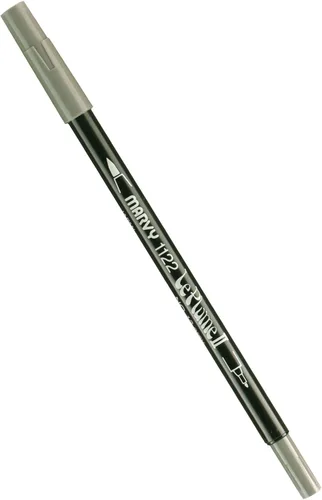 Miniatura 40 de Uchida 1122-C-3 Marvy Extra Fine Tip Le Plume II Rotulador de doble punta, azul