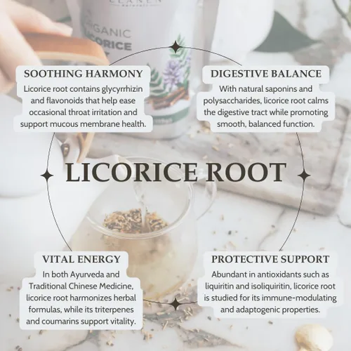 Miniatura 3 de Elanen Naturals Raíz de regaliz orgánica de 1 libra (16 oz.), té orgánico de raíz de regaliz certificado por USDA, regaliz picado a granel, regaliz