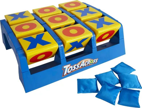 Miniatura 3 de Mattel Games Toss Across - Juego al aire libre para niños, juego de lanzamiento de costales de frijoles para campamentos y noches familiares