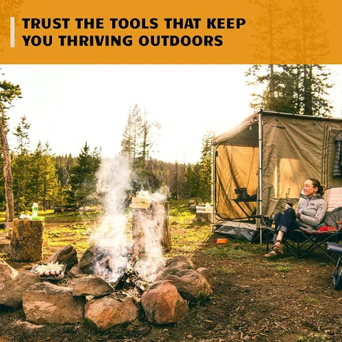 Miniatura 4 de Bushcraft Survival Cuerda de yesca y fuelles para arrancar fuego, resistente a la intemperie natural, kit de fuego de emergencia impermeable