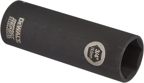 Miniatura 11 de DEWALT DW22902 - Enchufe profundo de 3/4 pulgadas para unidad de 1/2 pulgada, color negro (paquete de 2)
