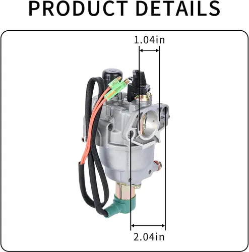 Miniatura 2 de Carburador EB5000X para Honda EB6500 EB3500 EM5000SX EB5000 EB6500X EB6500SX para Powerlift GG5500 GG7000 para DeWALT DG4300 para Ryobi/Generac gp