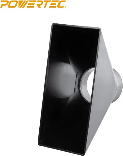 Miniatura 3 de POWERTEC 70151 - Capucha de polvo con forma rectangular, embutido de 4 pulgadas por accesorio de 10 pulgadas de ancho para recolección de polvo