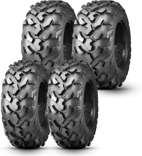 Miniatura 7 de OBOR Riple Neumáticos ATV 25x8R12, 6PR 25x8-12 Profesional GNCC Racing 25x8x12 Radial Mud All-Terrain Utility ATV UTV SXS (2 unidades)