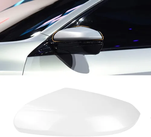 Miniatura 11 de Moonlinks Compatible con cubierta de espejo lateral del lado del pasajero para Honda Civic 2016-2021, negro brillante para Civic de 10ª