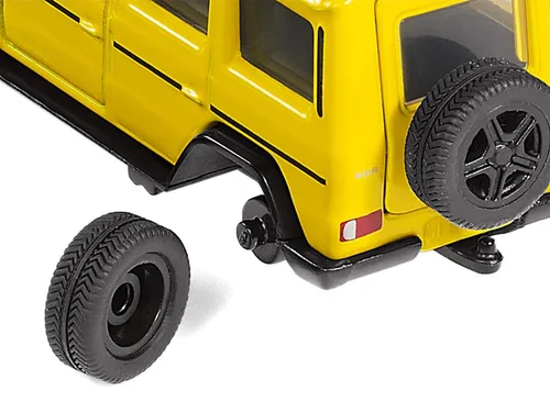 Miniatura 3 de Siku 2350, Mercedes-AMG G65, 1:50, Metal/Plástico, Amarillo, Neumáticos intercambiables