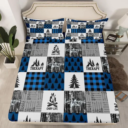 Miniatura 31 de Erosebridal Yoga Gifts Fitted Sheet for Boys Girls Kids Yoga Chakras Twin Bed Sheets,Sun and Moon Sheets Boho Tribal Bedding Sets, No Top Sheet