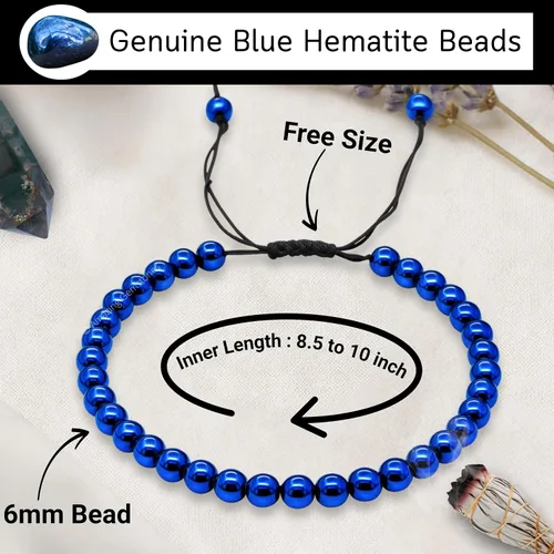 Miniatura 3 de Amazing Gemstone Crystal Anklet Ankle Bracelets for Women - Waterproof Beaded Healing Crystal Anklets, Plus Size Chakra Gemstone Bead Anklet