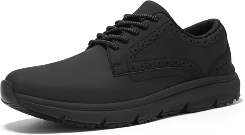 Miniatura 5 de Mens Non Slip Work Shoes Food Service Chef Kitchen Lightweight Slip Resistant Working Waterproof Sneakers Comfortable Working Footwear