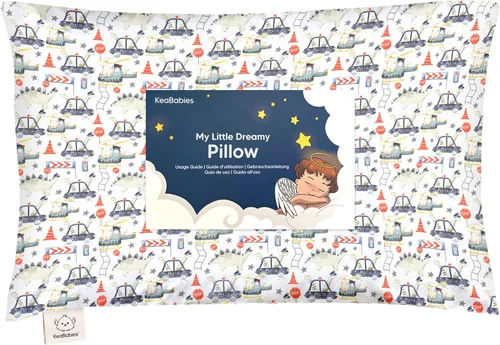 Miniatura 43 de KeaBabies - Almohada con funda para niños pequeños, almohada My Little Dreamy de 13 x 18 pulgadas (ABC Land)