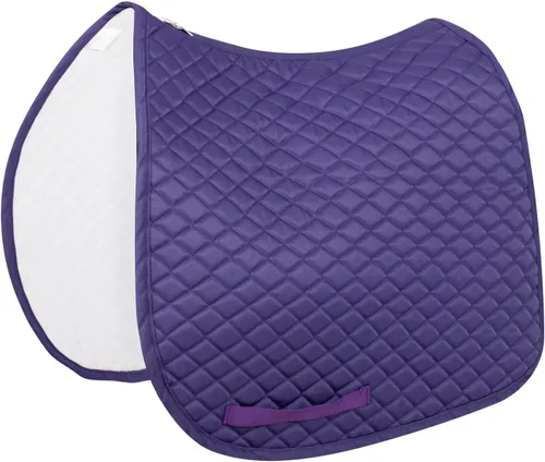 Miniatura 21 de TuffRider Basic Pony Saddle Pad – Diamond Quilted, Flannel Lined, Breathable Schooling Pad for Horses