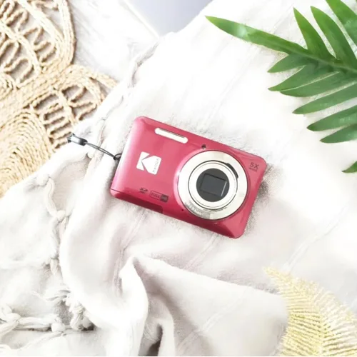 Miniatura 2 de Kodak PIXPRO FZ55-RD - Cámara digital de 16 MP con zoom óptico 5X, gran angular de 28 mm, video Full HD 1080P, pantalla LCD de 2,7 pulgadas para Rojo