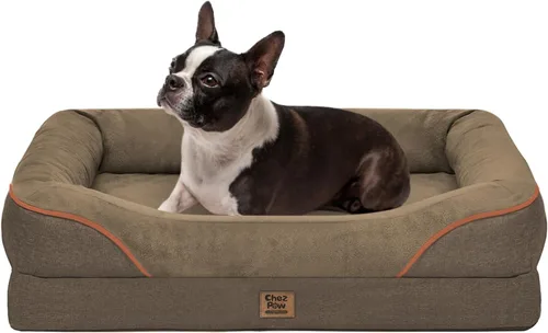 Miniatura 9 de Cama ortopédica grande lavable para perros, sofá XL para perros, cama de cuatro lados para perros, impermeable, antideslizante, para perros de gran
