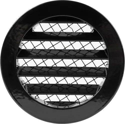 Miniatura 15 de Cubierta para salida de ventilación – Ventilación redonda de Soffit – Rejilla de ventilación – Cubierta de rejilla – Malla mosquitera integrada
