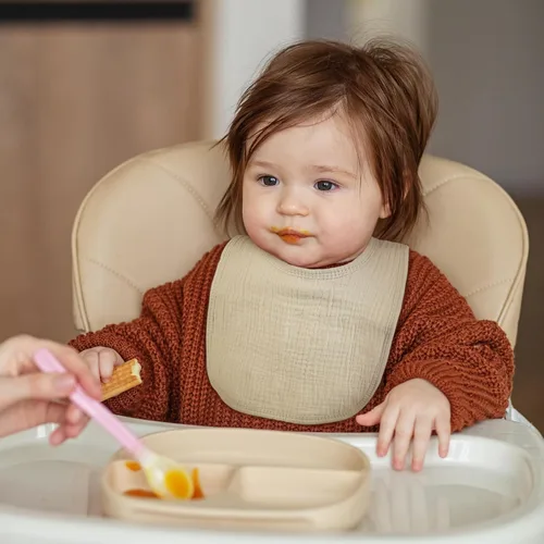 Miniatura 2 de GLLQUEN BABY Baberos de muselina para babeo para niños y niñas 8 unidades, baberos ajustables para bebé para babeo y dentición, babero de bandana