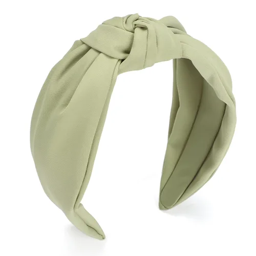 Miniatura 18 de Etercycle Diadema para mujeres, diadema ancha anudada, banda elástica para el cabello de yoga, accesorios de moda para el cabello para mujeres