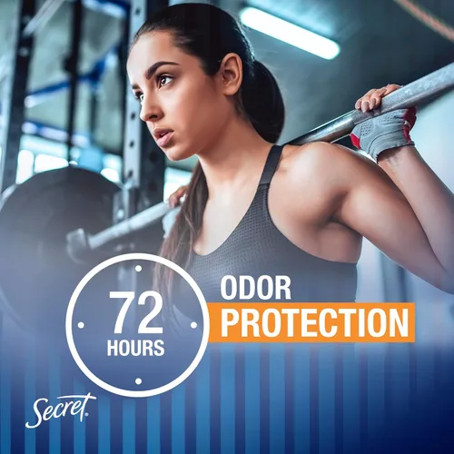 Miniatura 13 de Secret Outlast - Desodorante antitranspirante para mujer, 72 horas de protección contra el sudor y el olor, minerales equilibradores de pH, sólido